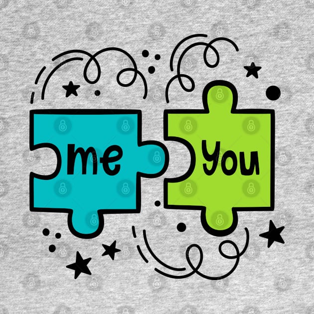 Me you puzzle by Mako Design 